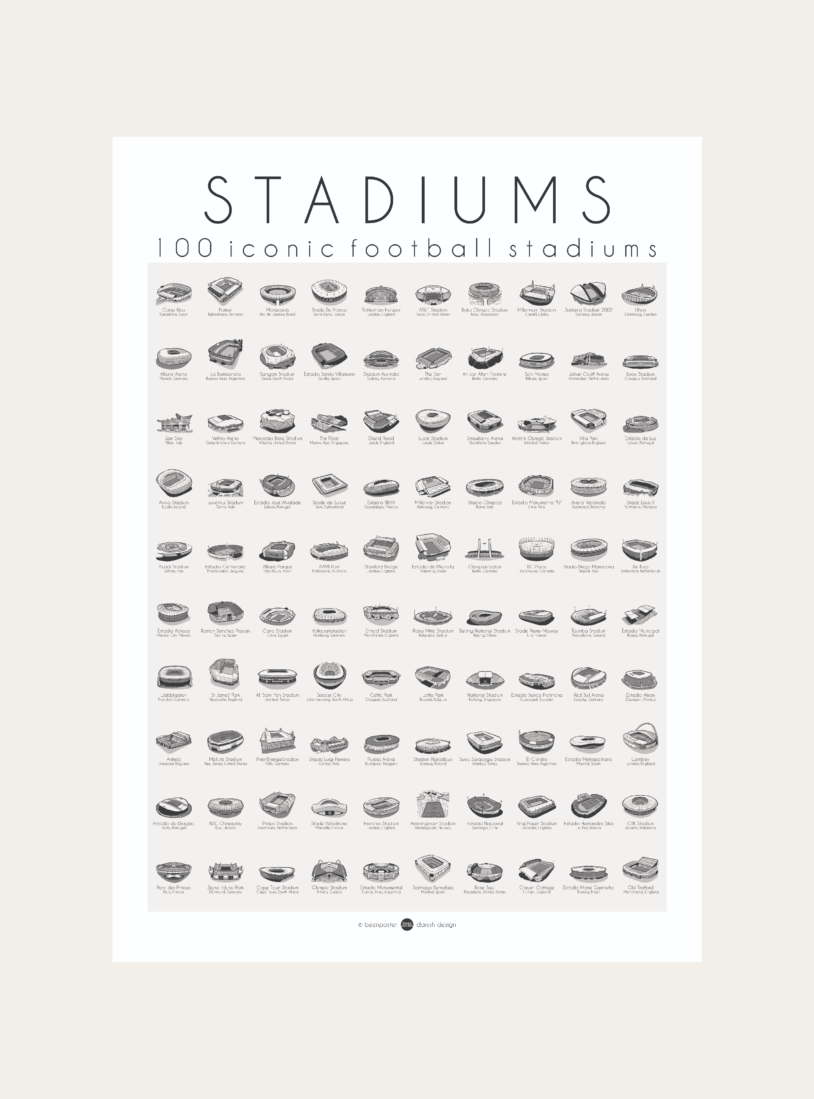 Stadionplakat